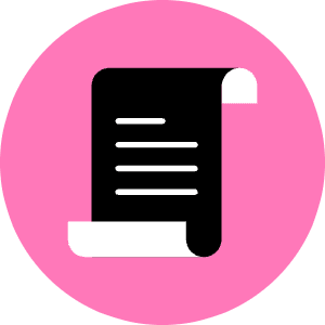 Script Paper Icon from Kameleon Pop - Free Set