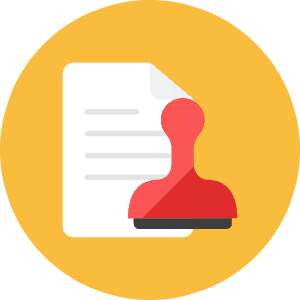 Stamp Paper Icon from Kameleon Colors - Free Set