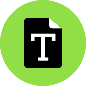 Text File Icon from Kameleon Pop - Free Set