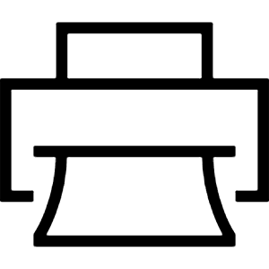 Printer Icon from Guidance – Free Set