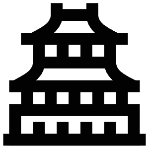 Building Asian Icon from Atlas Line Set
