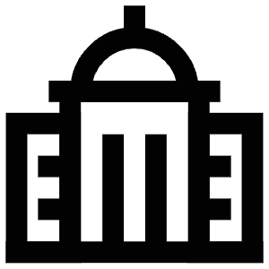 Government Building Icon from Atlas Line Set