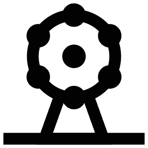 London Eye Icon from Atlas Line Set