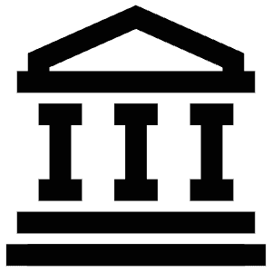 Washington Building Icon from Atlas Line Set