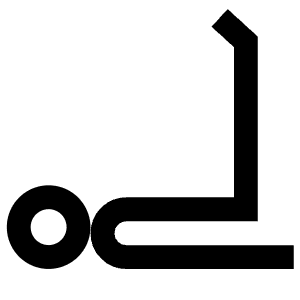 Leg Raise Pose Icon from Atlas Line Set