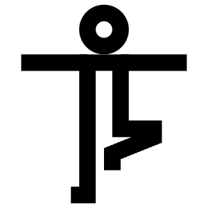 Standing Stretch Icon from Atlas Line Set