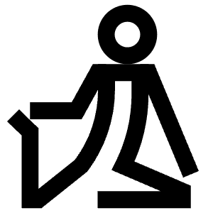 Twist Pose Icon from Atlas Line Set