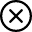 Delete Circle icon - Free transparent PNG, SVG. No Sign up needed.