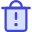 Recycle Bin Alert icon - Free transparent PNG, SVG. No Sign up needed.