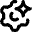Ai Settings Cog Spark Icon from Micro Line Set