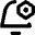 Alarm Setting Bolt Nut Icon from Micro Line Set