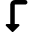 Arrow Bend Left Down 1 icon - Free transparent PNG, SVG. No Sign up needed.