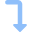 Arrow Bend Right Down 1 icon - Free transparent PNG, SVG. No Sign up needed.