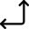 Arrow Bottom Right Corner icon - Free transparent PNG, SVG. No Sign up needed.