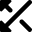 Arrow Crossover Left icon - Free transparent PNG, SVG. No Sign up needed.