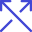 Arrow Crossover Up icon - Free transparent PNG, SVG. No Sign up needed.