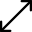 Arrow Diagonal 1 icon - Free transparent PNG, SVG. No Sign up needed.