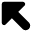Arrow Diagonal Top Left Large icon - Free transparent PNG, SVG. No Sign up needed.