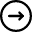 Arrow Right Circle 2 icon - Free transparent PNG, SVG. No Sign up needed.
