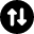 Arrow Transfrer Vertical Circle icon - Free transparent PNG, SVG. No Sign up needed.