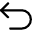 Arrow Turn Backward icon - Free transparent PNG, SVG. No Sign up needed.