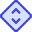 Expand Vertical Diamond 1 icon - Free transparent PNG, SVG. No Sign up needed.