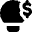 Business Idea Money Icon from Micro Solid Set