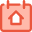 Interface Calendar Home icon - Free transparent PNG, SVG. No Sign up needed.