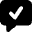 Chat Bubble Square Check Icon from Micro Solid Set