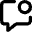 Chat Bubble Square Notification Icon from Micro Line Set