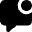 Chat Bubble Square Notification Icon from Micro Solid Set