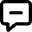 Chat Bubble Square Subtract Icon from Micro Line Set