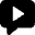 Chat Bubble Video Voice Note Icon from Micro Solid Set