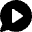 Chat Bubble Video Voice Note Circle Icon from Micro Solid Set