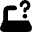 Laptop Help Icon from Micro Solid Set