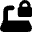Laptop Lock Icon from Micro Solid Set