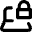 Laptop Lock Icon from Micro Line Set