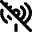 Signal Disconnected Icon from Micro Line Set