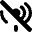 Signal Disconnected Icon from Micro Solid Set