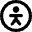 Accessibility Icon from Micro Line Set