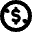 Non Commercial Icon from Micro Solid Set