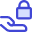 Interface Share Hand Lock icon - Free transparent PNG, SVG. No Sign up needed.