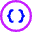 Braces Circle Icon from Core Neon - Free Set