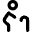 Cane Icon from Micro Line Set