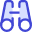 Binoculars icon - Free transparent PNG, SVG. No Sign up needed.