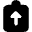 Clipboard Task Upload Icon from Micro Solid Set