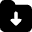 Folder Document Download Icon from Micro Solid Set