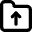 Folder Document Upload Icon from Micro Line Set