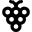 Grape Icon from Micro Line Set