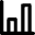 Chart Column Icon from Micro Line Set